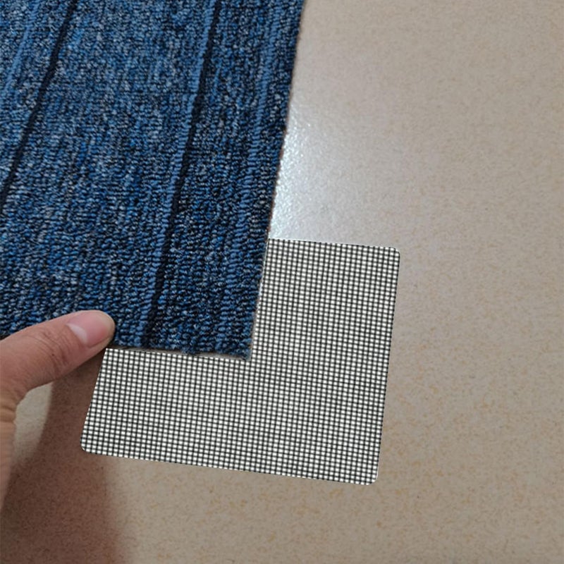 Vakerga Carpet Tile Tape 480 Pack Carpet Tile Adhesive Connectors, Carpet Square Adhesive for Creates Floating Floor - Image 2